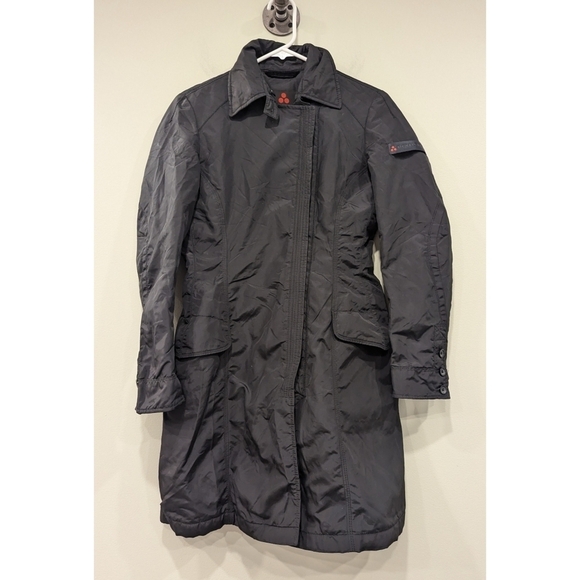 Peuterey All Condition Long Trench Coat Size Italian 40 US 4 - Picture 1 of 10